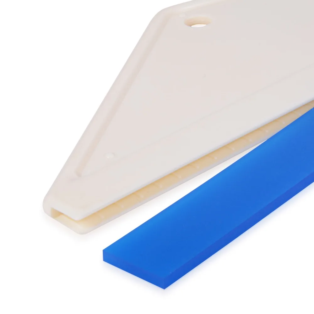 FOSHIO Vinyl Squeegee+45cm Rubber Blade Window Glass Water Wiper Carbon Fiber Film Wrapping Tool Shovel Car Household Cleaner