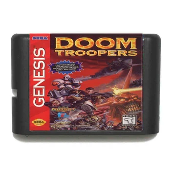 

Mutant Doom Troopers NTSC-USA 16 bit MD Game Card For Sega Mega Drive For Genesis