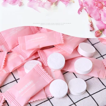 

10pcs Outdoor Travel Disposable Portable Compressed Cotton Towel Face Cloth Water Wet Wipe Washcloth Compression Napkin