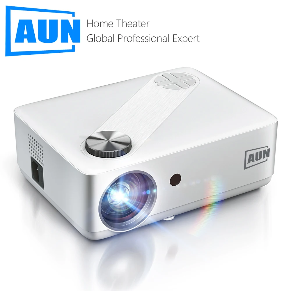 Мини-проектор AUN на Android 9 проектор Ubeamer 1 Pro 4K видеопроектор декодирует домашний