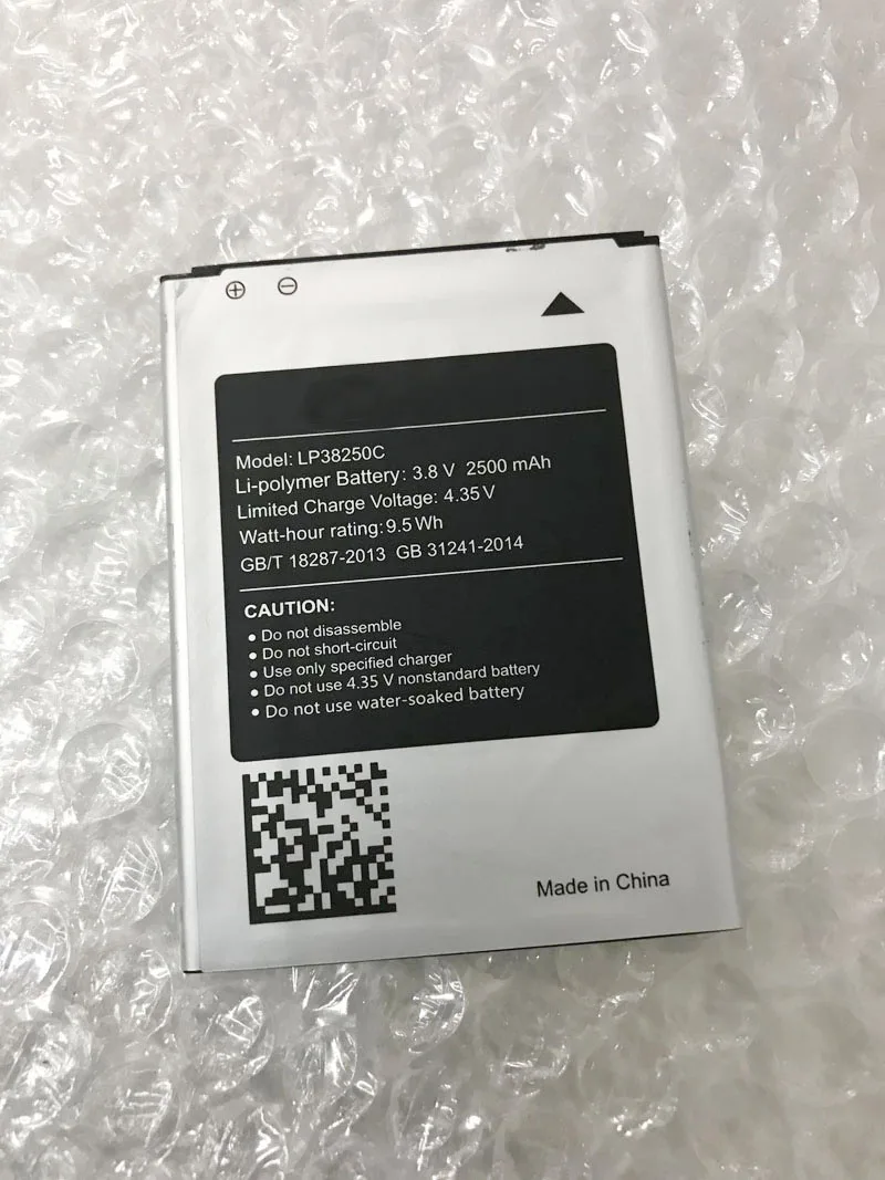 Сменный аккумулятор 3 8 в 2500 мАч/HS-U980 Вт/ч LP38250C для Hisense 1280 5 полимерная батарея Infinity
