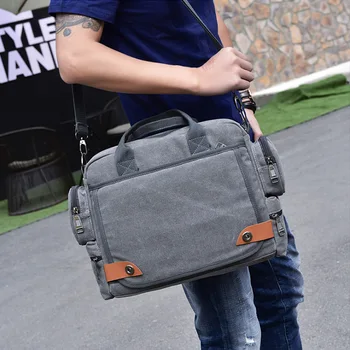 

Canvas bag Notebook Shoulder Bag Computer Bag Travel Outdoor Bag