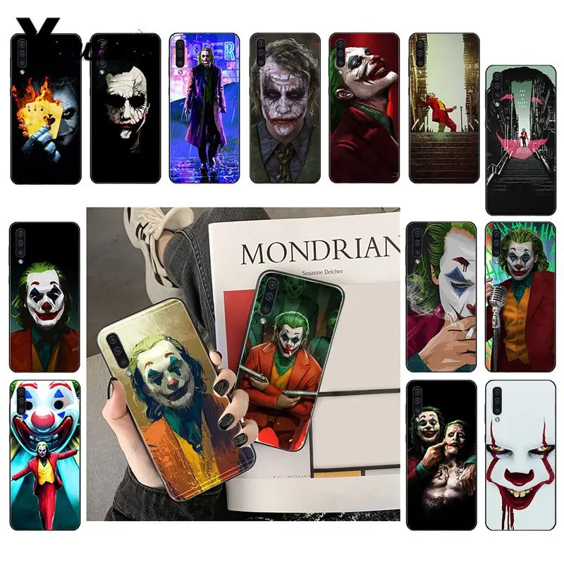 

Yinuoda Joker 2019 Joaquin Phoenix Clown Phone Case For Samsung Galaxy A7 A50 A70 A40 A20 A30 A8 A6 A8 Plus A9 2018
