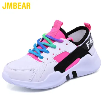 

JMBEAR kid shoes casual sports non-slip baby shoes comfortable breathable sweet style girls shoes 887