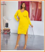 Plus Size 4xl 5xl Tie Dye Printed Dress Women Sexy V-neck Long Sleeve Bodycon Dresses Ladies Vintage Wrap Pencil Vestidos Winter