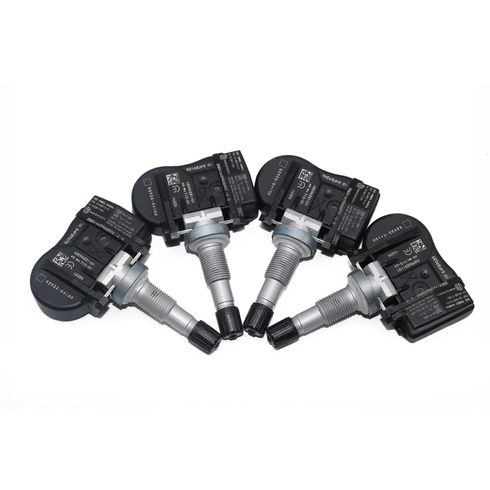 4 X TPMS 52933D4100 для HYUNDAI ELANTRA I30 FASTBACK KIA OPTIMA NIRO датчик давления в шинах 52933-D4100 52933-F2000