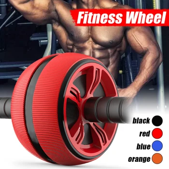 

Abdominal Roller Exercise Wheel Fitness Equipment Mute Roller For Arms Back Belly Core Trainer Body Shape Training Wheel