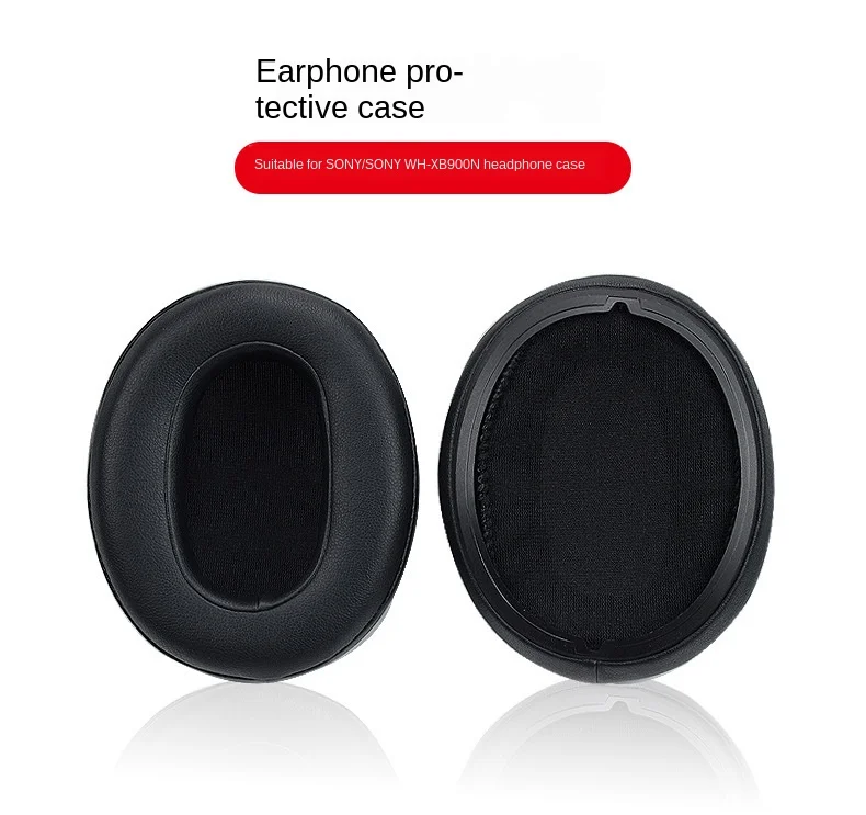 Replacement Earpads for Sony WH XB900N High Quality Soft Sponge Foam Earpads for Sony XB900N Headphone 100mmx78mm