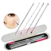 1/9pcs Stainless Steel Acne Extractor Removing Tool Face Skin Care Blackhead Pimple Remover Comedone Extract Ance Needle Kit ► Photo 3/6