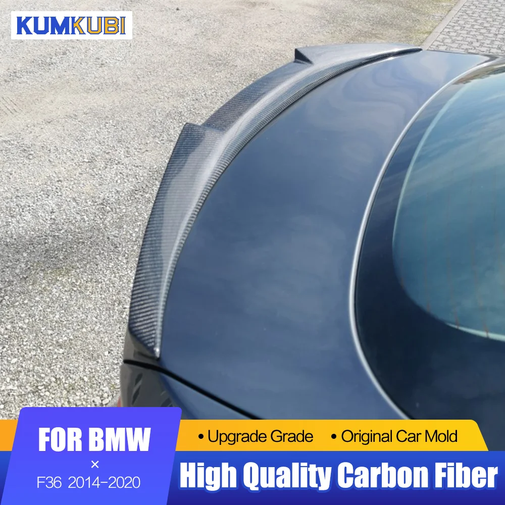 

F36 Rear Trunk Spoiler For BMW 4 series F36 4-door Sedan 428i 430i 435i 2014-2020 M4 Style Car Styling Boot Lid Roof Wing Lip