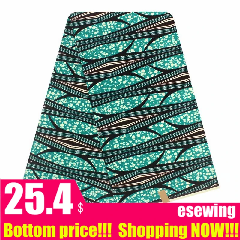Африканская ткань Анкара настоящий воск принт Нигерия хлопок Африканский Воск Принт швейная ткань Высокое качество лучшее jave качество воск