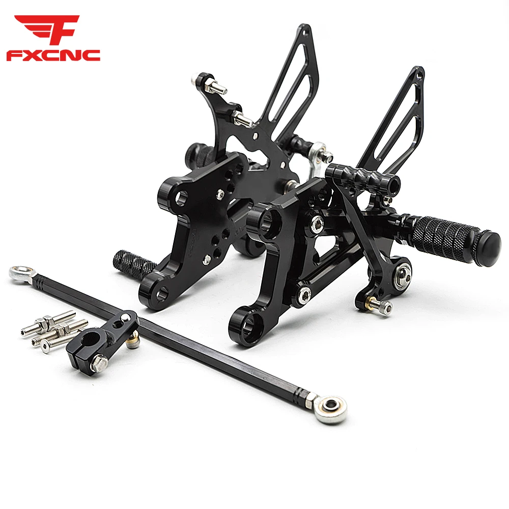 For YAMAHA YZF R125 MT125 2008-2013 Adjustable Aluminum Motorcycle Rearset Footrest Footpeg Rear Set Footrest Foot Pegs New