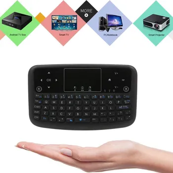 

A36 Mini Wireless Keyboard 2.4GHz Air Mouse Rechargeable Touchpad Keyboard