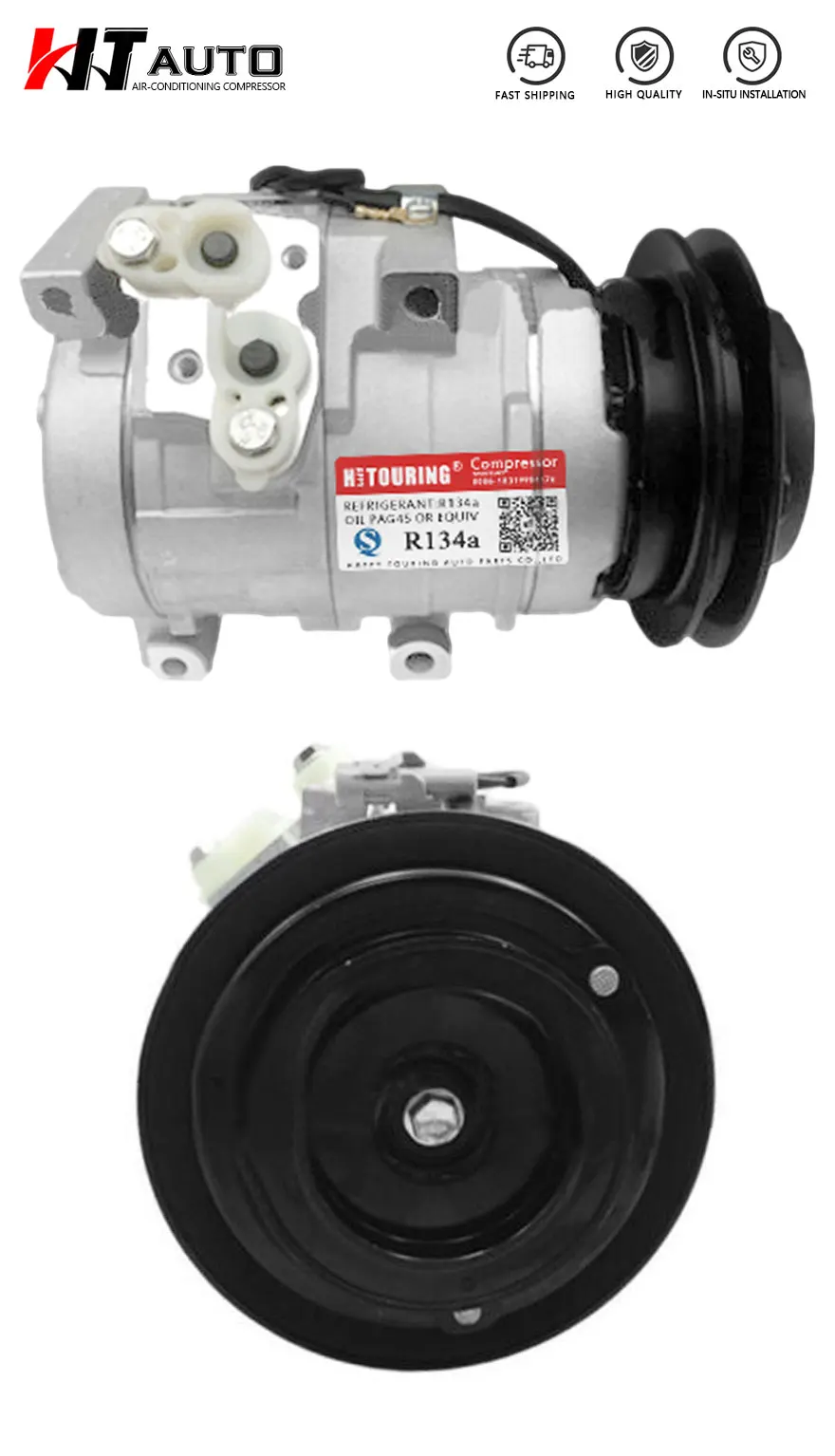 10S17C A/C компрессор 1pk для автомобиля Toyota Land Cruiser Prado LJ120 5L-E 2008-2012 88320-6A091 88410-35410 88515-60190 447260-6261