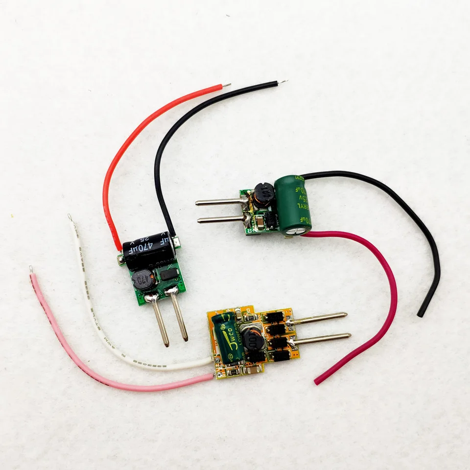 5 шт. 20 штук 100 шт. светодиодный драйвер MR16 светодиодный трансформаторы систем освещения 12V 24v 1X3 Вт 3X3 W светодиодный адаптер питания for1/3 w светодиодный светильник лампы