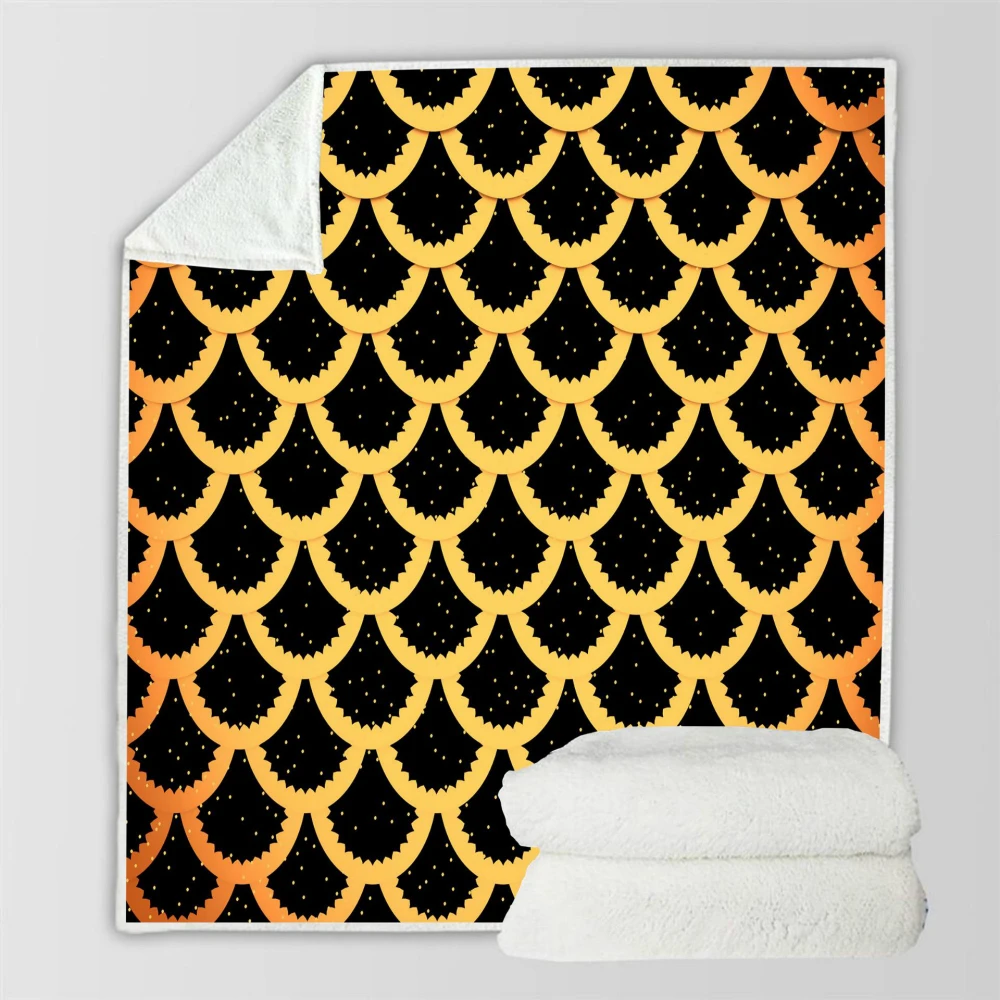 

Drop Shipping Throw Blanket 3D Printed Mermaid For Sofa Bed Velvet Plush Sherpa Fleece Blanket Microfiber Couch Cover Bedspread