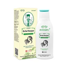 Zudaifu ShampooTherapeutic Anti-Dandruff Itching Flaking Scalp Psoriasis and Seborrheic Dermatitis Eczema Herbal Shampoo 120ml