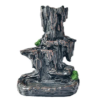 

Living Room Decoration Holiday Gifts Incenser Holder Aromatherapy Ornament Indoor Waterfall Smoke Incense Burner