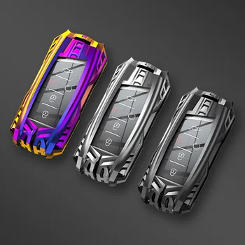 In lega di zinco Tpu copertura chiave a distanza per auto custodia completa per Gac Trumpchi Gs4 Gm8 Ga3 Ga6 Sgs7 Ga4 Gs5 Gs3 Legend Gs8 accessori auto - In lega di zinco Tpu copertura chiave a distanza per auto custodia completa per Gac