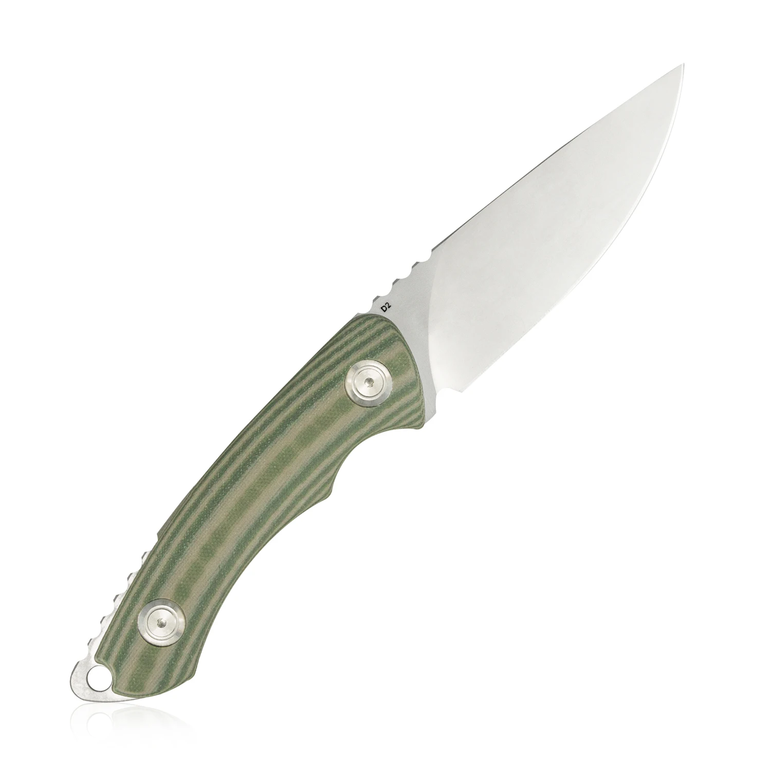 KUBEY KU249 охотничий Походный нож с фиксированным лезвием полный Tang D2 Сталь рукоять из микарты EDC ножи подарок для мужчин с оболочкой Kydex