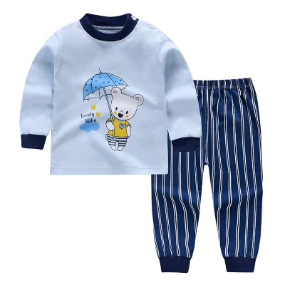 Комплекты одежды для маленьких мальчиков и девочек футболка с длинными рукавами комплекты одежды для мальчиков хлопковая детская одежда для мальчиков, Детские комплекты 7086 02 - Цвет: as photo