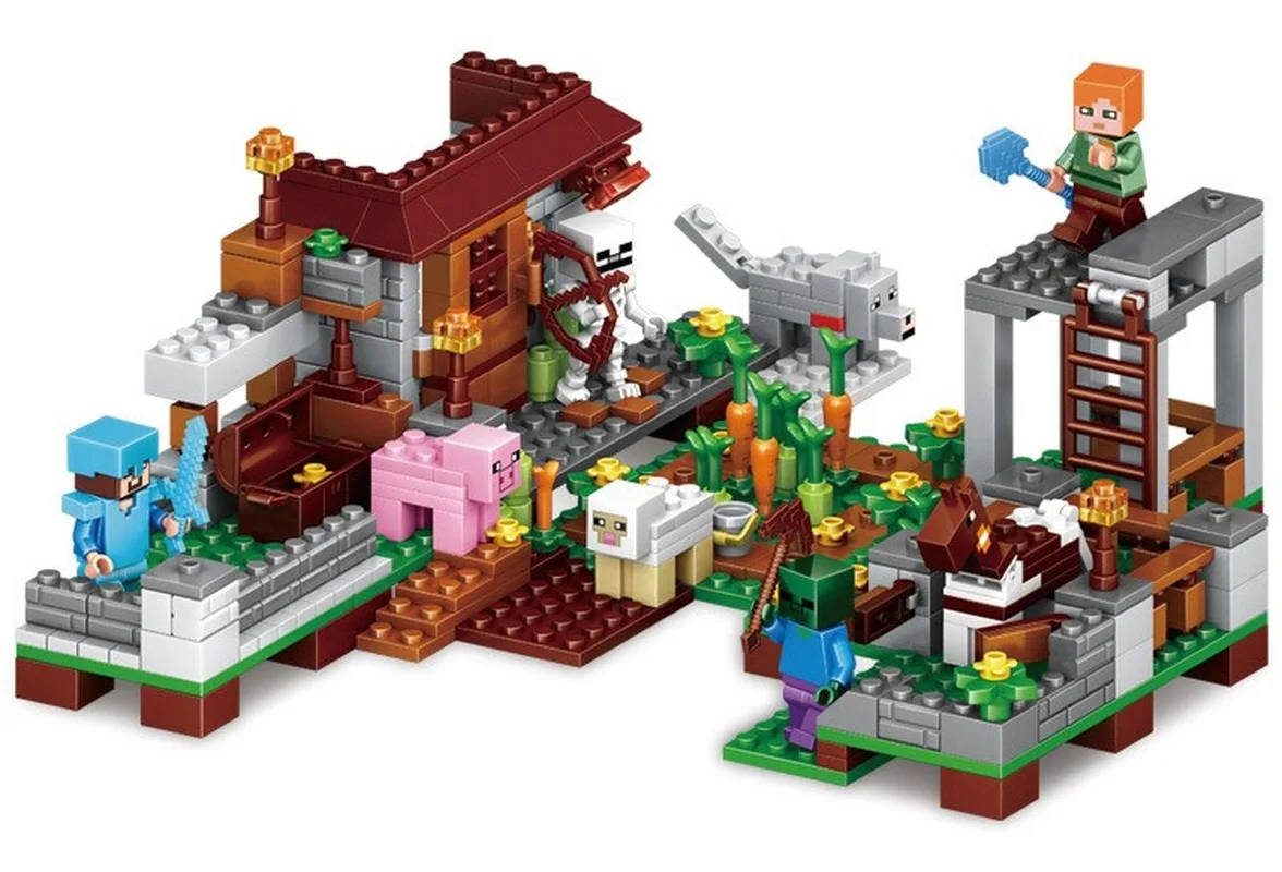 aliexpress minecraft lego