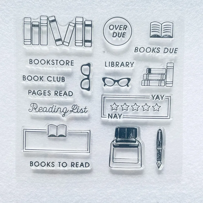 Clear Stamp For Scrapbooking Photo Album Decoration Book Planner seal stamp clear stamps,clear rubber stamps