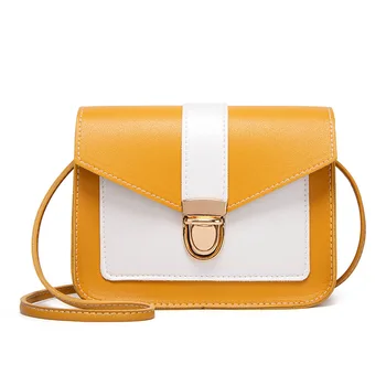 

Luxury Handbags Women Bags Designer Contrast Color Small Square Bag Fashion Lock Shoulder Messenger Bag Mobile Coin Purse