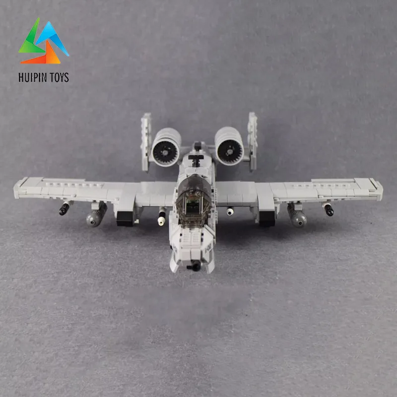 961 шт. XINGBAO строительные блоки XB-06022 легое Военная серия A-10 истребитель детские игрушки Кирпичи Модель самолета 4px