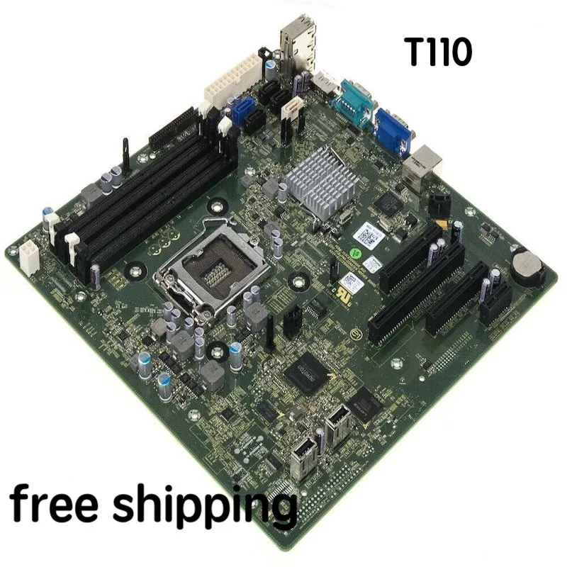 For DELL T110 II Motherboard CN-0PM2CW 0PM2CW PM2CW Mainboard 100