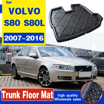 

Car Rear Boot Liner Trunk Cargo Mat Tray Floor Carpet Mud Pad Protector Waterproof Non-slip Pad For Volvo S80 S80L 2007~2016