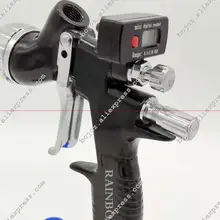 Профессиональный GTI pro lite пистолет для покраски TE20/T110 1,3 насадка Воздушный Распылитель на водной основе с мини цифровым регулятором воздуха