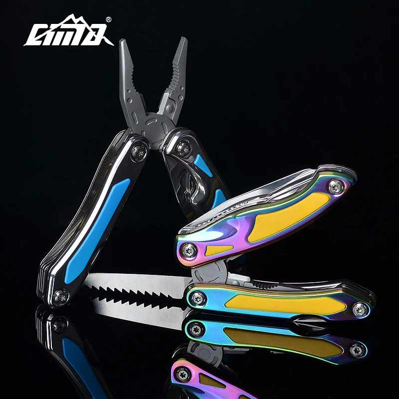 

CIMA portable outdoor tool multifunctional folding pliers EDC field survival