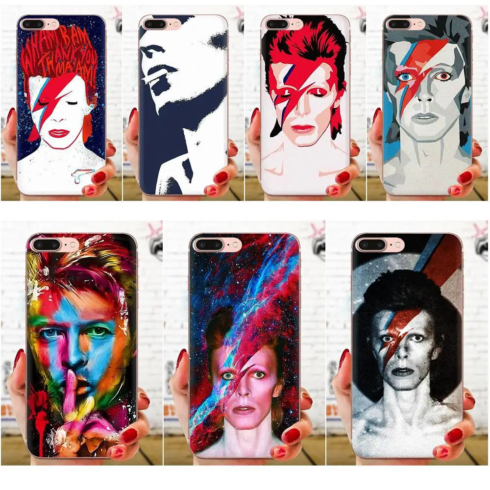 David Bowie арт для Galaxy J1 J2 J3 J330 J4 J5 J6 J7 J730 J8 2015 2016 2017 2018 mini Pro Футляр телефона