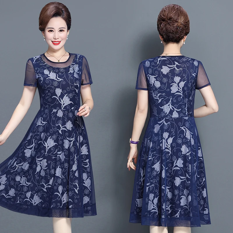Middle-aged And Elderly Dress Women 