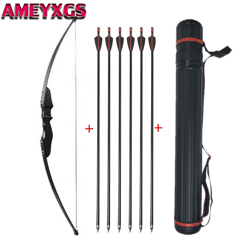 

30/40lbs Archery Recurve Bow Right Left Hand Hunting Bows With Glassfiber Arrows Arrow Quiver For Hunting Shooting Accessories