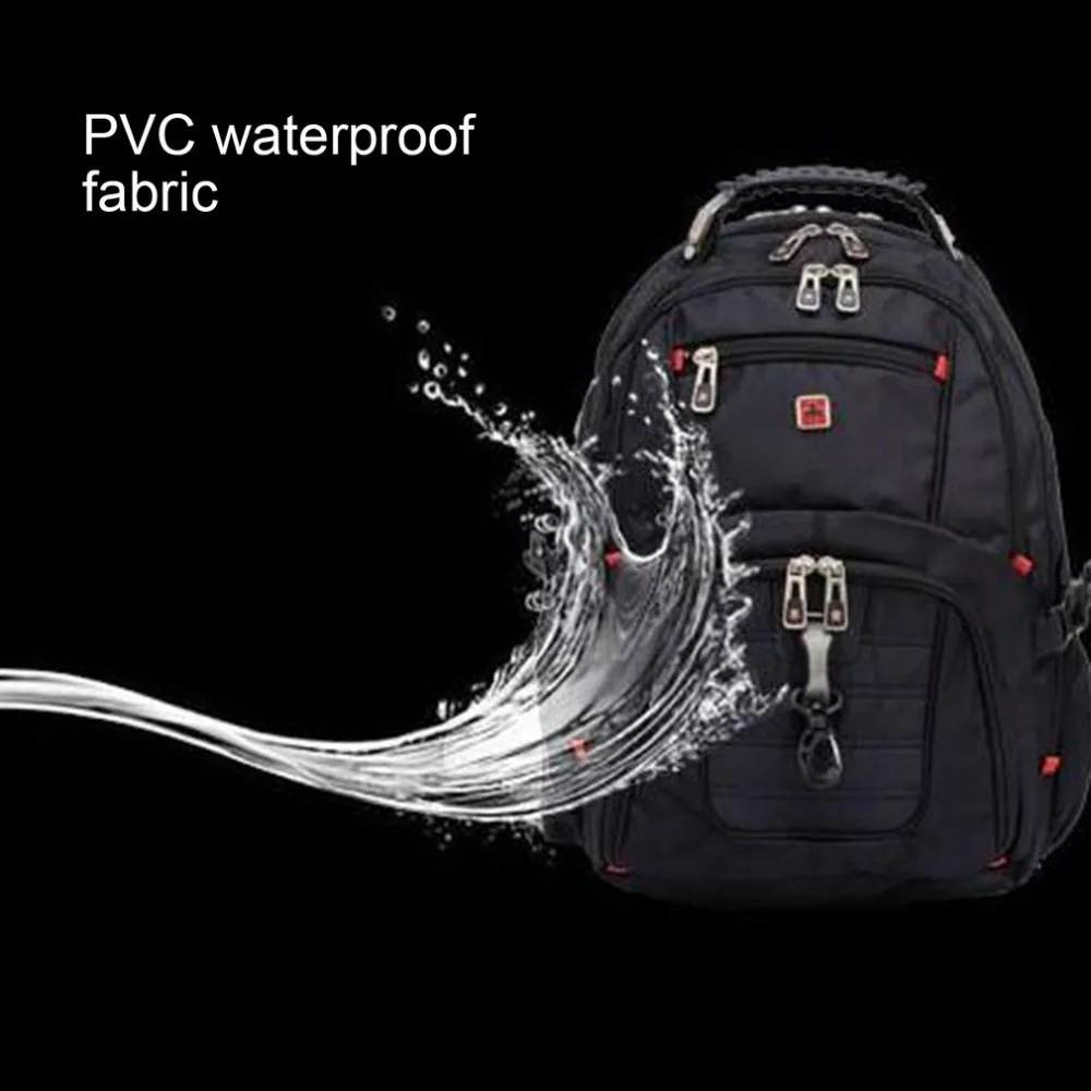 Tanie Wodoodporny Nylon podróży torba 15 Cal plecak na laptopa komputer Notebook torba szkolna duża pojemność piesze wycieczki wspinaczka torba