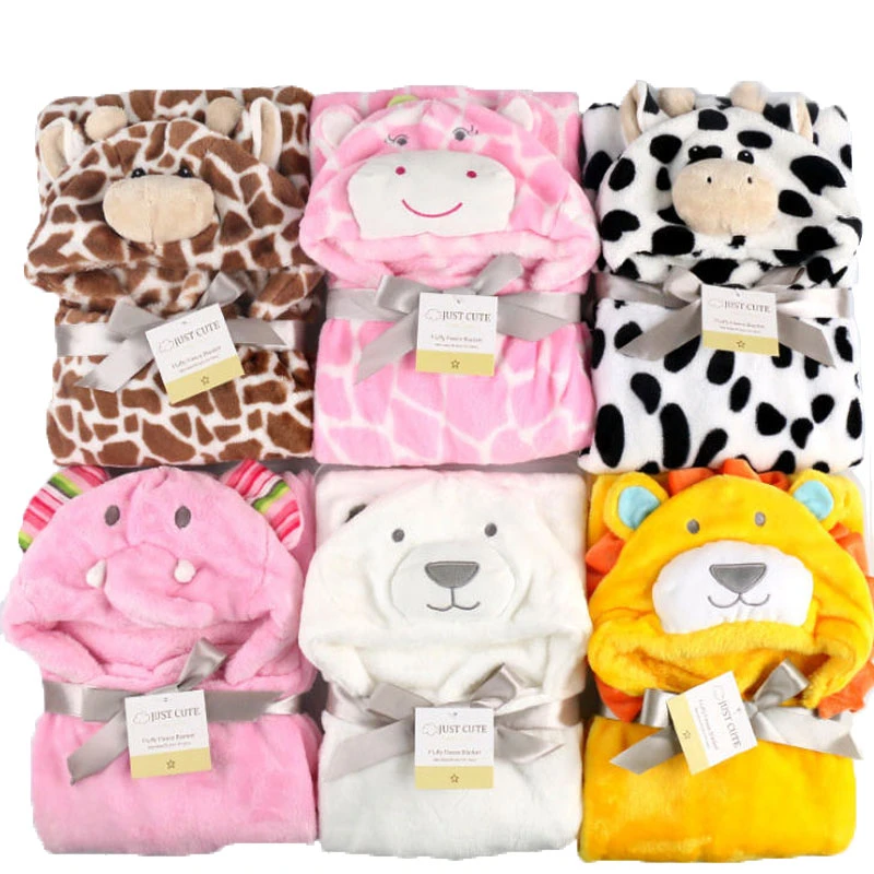 Jolie Serviette De Bain Polaire En Forme D Animal Pour Bebe Peignoir A Capuche Cape Couverture De Reception Pour Nouveau Ne Aliexpress