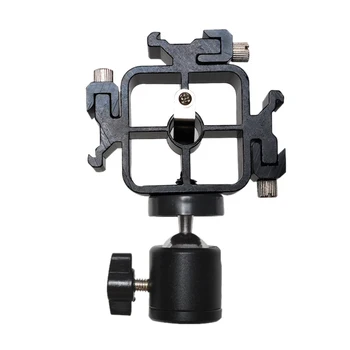 

Camera Triple Hot Shoe Three Head Light Lamp Holder Mount Adjustable All-Metal Flash Holder Umbrella Bracket Adapter