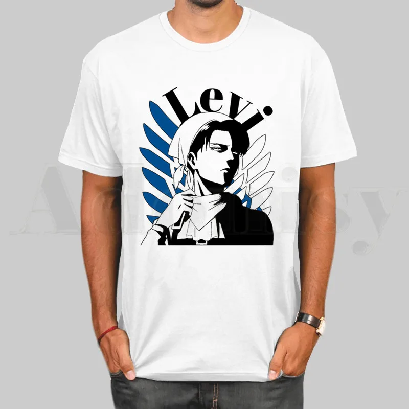 

Japanese Anime Shingeki No Kyojin Attack On Titan T Shirts Fashion Men and Women T-shirt Short Sleeve Unisex Tshirt Streetwear