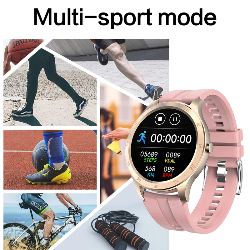 SCELTECH S20 Women Smart Watch men Fitness Tracker Smartwatch Heart Rate Monitor Full Touch Screen Sport Pedometer Wristband