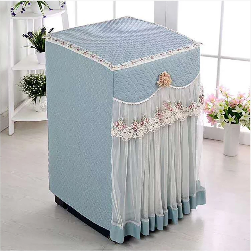 Extra Large Replacement Washing Machine Cover Lace Home Decor Dryer Portable Full UV Protection Waterproof Dustproof Bathroom