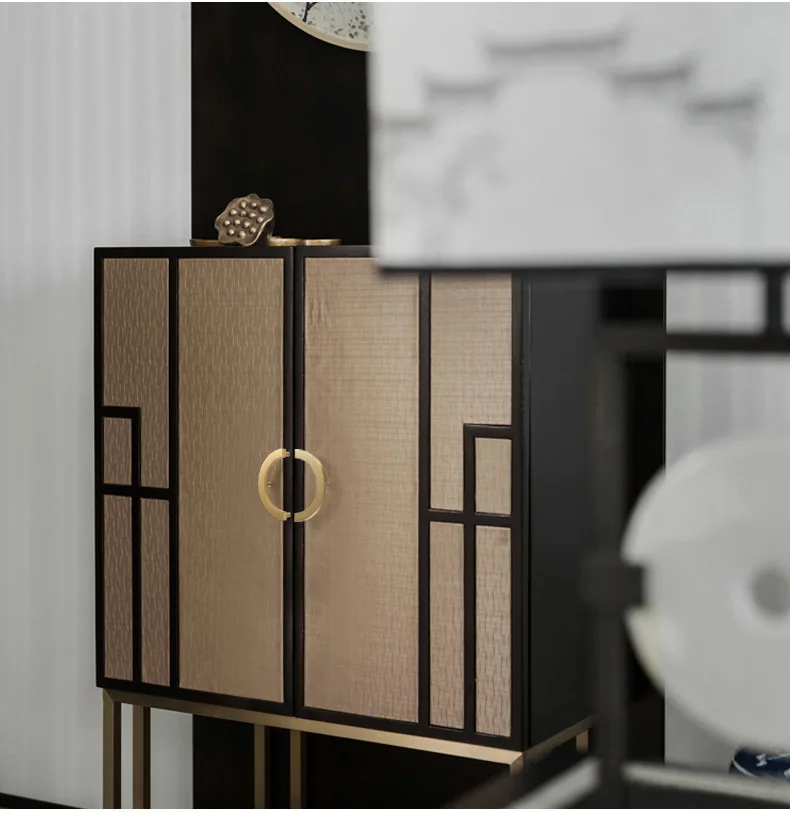 poignée de porte classique dragon et phénix en cuivre nouvelle collection