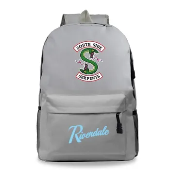 

Anime Cosplay Backpacks Riverdale 1 South Side Serpents Mochila Mujer Laptop Sac A Dos Backbag Men Travel Schoolbag Book Bag