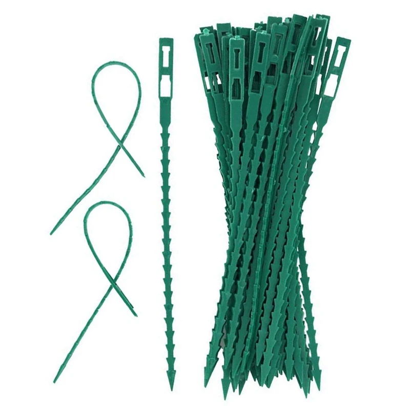 Adjustable Garden Plant Twist Ties Flexible Plastic Twist Ties, Muti