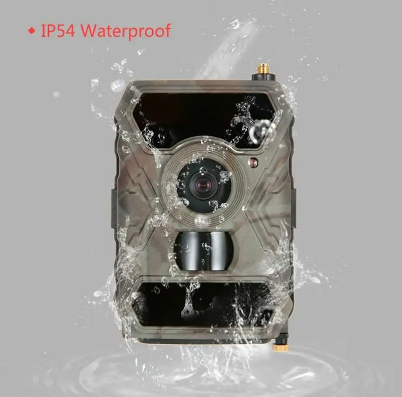 S880G 12MP 1080P Trail Camera 3G SIM GPRS MMS Hunting Camera 940NM Night Vision for Wildlife Digital Surveillance