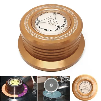 

Music Clamp Audio LP Vinyl Turntable Easy Apply Universal Portable Player Balanced Reduce Vibrate Disc Stabilizer Stable