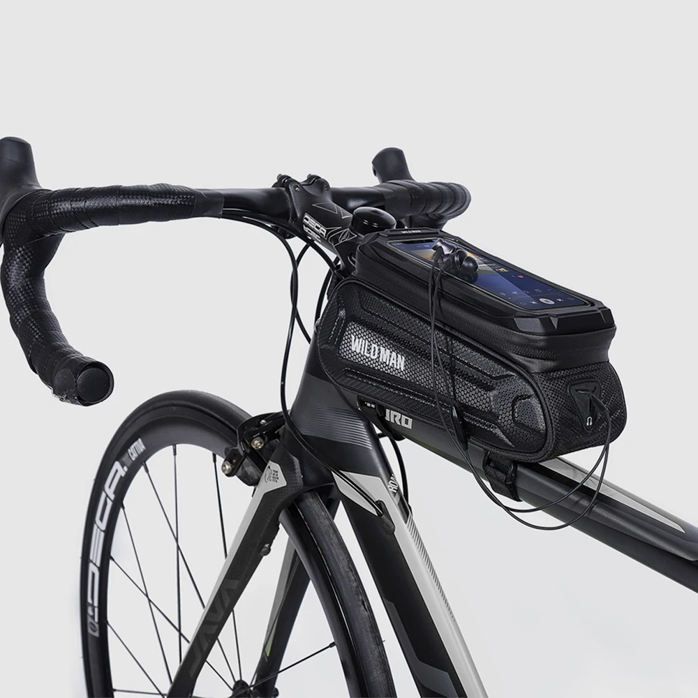 1.8L capacity frame front tube cycling bag for bikes4