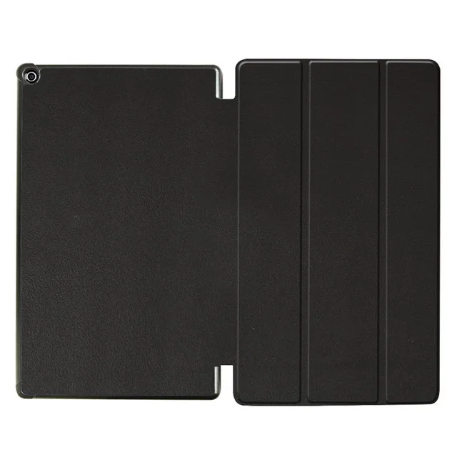 Black MTT чехол-крышка с рисунками для Amazon Kindle Fire HD 8 дюймов искусственная кожа Folio Магнитный флип-чехол для планшета защитный чехол Funda - Цвет: Black