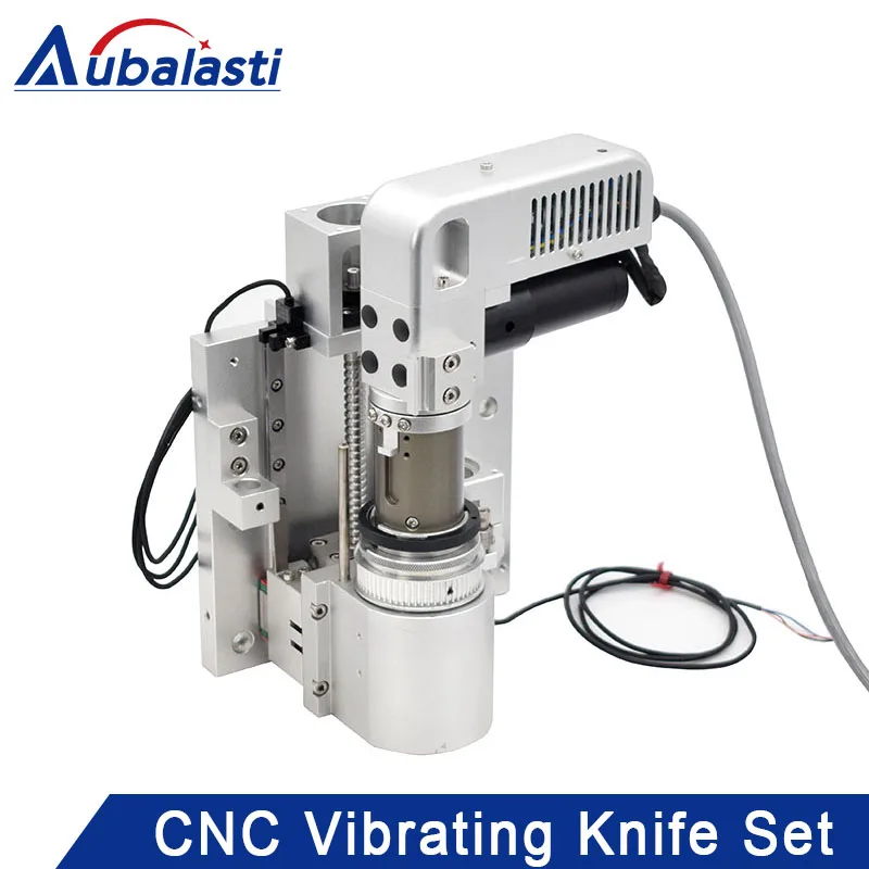 Кожаный вибрирующий нож Aubalasti CNC + сиденье для ножа держатель головки